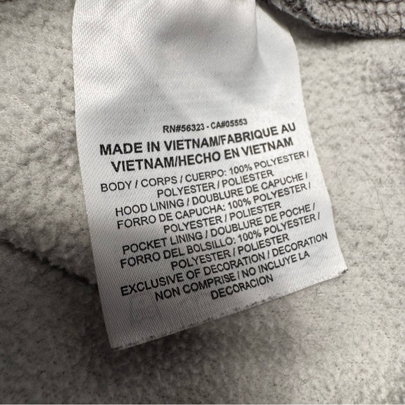 Nike Womens Hoodie Sweatshirt Dri Fit Just Do It Gray Funnel Neck Size‎ M - Picture 6 of 9